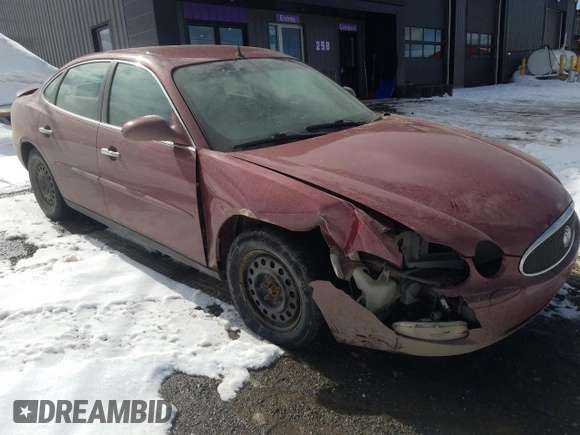 2005 Buick Allure CX with VIN 2G4WF532851186395, listed as a Copart auction lot 49961285 with 191,011 mi miles and Salvage Title. Bid and sale history available at DreamBid. Image 4.