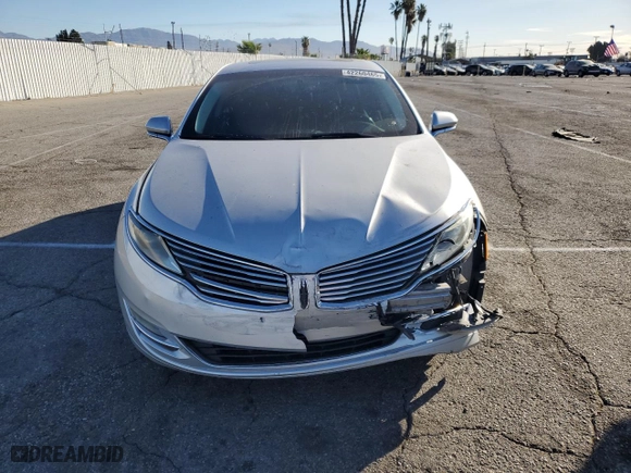 2014 Lincoln MKZ with VIN 3LN6L2GK3ER829801, listed as a Copart auction lot 42260465 with 242,804 mi miles and Salvage Title. Bid and sale history available at carsss.com. Image 5.