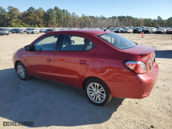2024 Mitsubishi Mirage G4 ES with VIN ML32FUFJ6RHF07035, listed as a Copart auction lot 84702424 with 24,149 mi miles and Salvage Title. Bid and sale history available at carsss.com. Image 2.