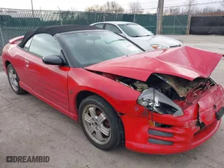 2001 Mitsubishi Eclipse GT with VIN 4A3AE85H41E067382, listed as a IAAI auction lot 41900035 with 161,922 mi miles. Bid and sale history available at carsss.com. Image 1.