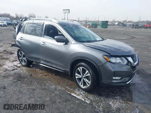 2018 Nissan Rogue SV with VIN 5N1AT2MT1JC825830, listed as a IAAI auction lot 41464716 with 152,346 mi miles and . Bid and sale history available at carsss.com. Image 1.