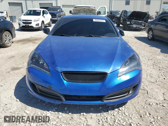 2012 Hyundai Genesis Coupe Premium with VIN KMHHT6KD0CU068823, listed as a Copart auction lot 55527415 with 148,257 mi miles and Clean title. Bid and sale history available at DreamBid. Image 5.