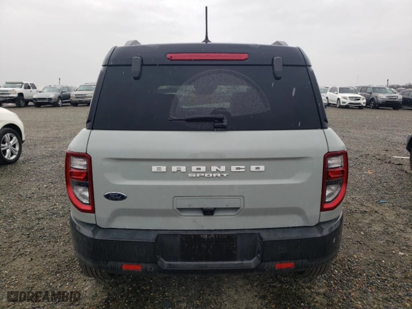 2023 Ford Bronco Sport Outer Banks with VIN 3FMCR9C63PRD36903, listed as a Copart auction lot 45755835 with NaN miles and Salvage Title. Bid and sale history available at carsss.com. Image 6.