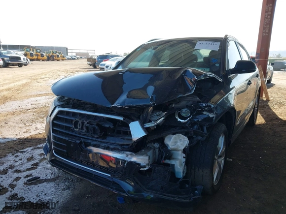 2018 Audi Q3 Premium with VIN WA1BCCFS5JR007740, listed as a IAAI auction lot 41763415 with 73,934 mi miles. Bid and sale history available at carsss.com. Image 6.