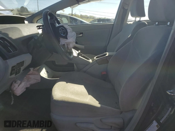 2013 Toyota Prius One with VIN JTDKN3DU8D1698558, listed as a Copart auction lot 53392615 with Not Provided miles and Salvage Title. Bid and sale history available at DreamBid. Image 7.