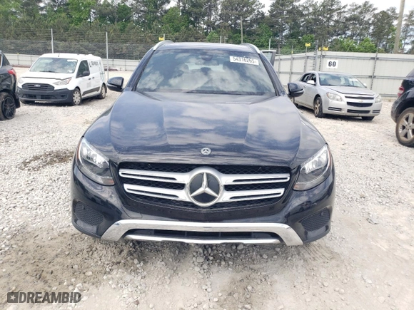 2019 Mercedes-Benz GLC with VIN WDC0G4JB5KV187285, listed as a Copart auction lot 54316265 with 163,183 mi miles and Clean Title. Bid and sale history available at carsss.com. Image 5.