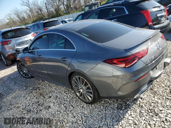 2020 Mercedes-Benz CLA 250 with VIN W1K5J4HB5LN096592, listed as a Copart auction lot 48157054 with 62,208 mi miles and . Bid and sale history available at DreamBid. Image 2.
