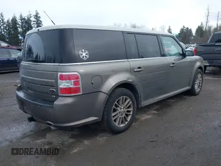2013 Ford Flex SEL with VIN 2FMHK6C8XDBD28267, listed as a IAAI auction lot 41498787 with 129,105 mi miles. Bid and sale history available at carsss.com. Image 4.