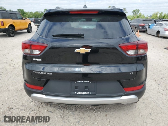 2025 Chevrolet TrailBlazer LT with VIN KL79MPSL8SB030508, listed as a Copart auction lot 52126235 with 3,111 mi miles and Salvage Title. Bid and sale history available at DreamBid. Image 6.