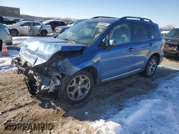 2015 Subaru Forester Touring with VIN JF2SJAWC9FH465448, listed as a Copart auction lot 88586465 with 142,718 mi miles and Salvage Title. Bid and sale history available at DreamBid. Image 1.