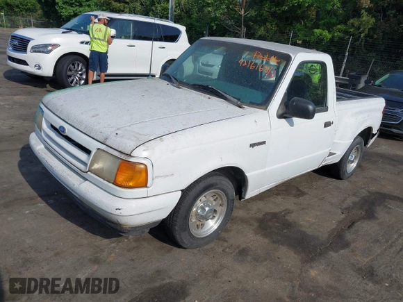 1993 Ford Ranger Splash with VIN 1FTCR10A0PPB63332, listed as a IAAI auction lot 42161681 with 50,886 mi miles. Bid and sale history available at carsss.com. Image 2.