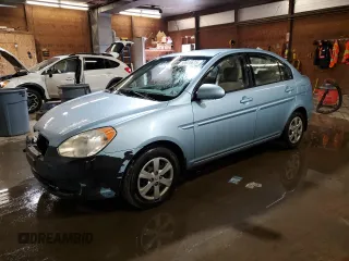 2008 Hyundai Accent GLS z VIN KMHCN46C48U217610, wystawiony jako Copart lot #59970675 z przebiegiem 100 693 mil mil oraz Szkoda całkowita • Salvage title. Historia ofert i sprzedaży dostępna na DreamBid. Obrazek 1.