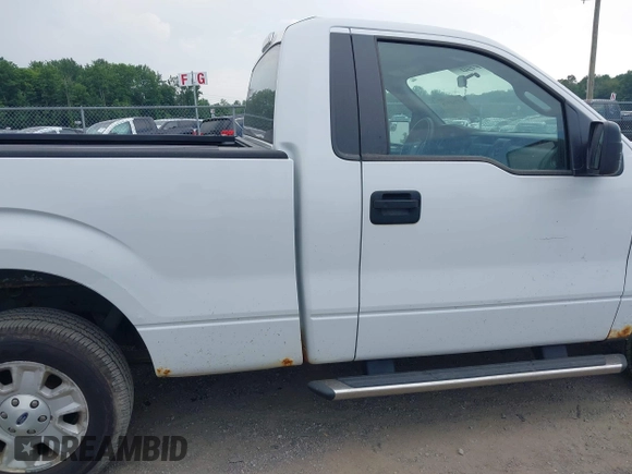2011 Ford F-150 XL with VIN 1FTMF1CM7BFD05791, listed as a IAAI auction lot 42768916 with 59,539 mi miles and . Bid and sale history available at DreamBid. Image 6.