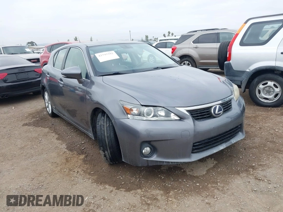 2013 Lexus CT 200h with VIN JTHKD5BH6D2147686, listed as a IAAI auction lot 42795582 with 143,452 mi miles and . Bid and sale history available at DreamBid. Image 1.