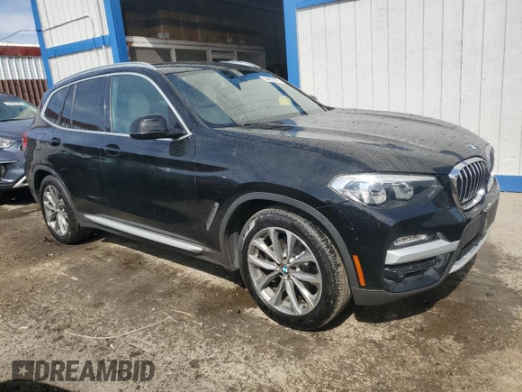 2019 BMW X3 sDrive30i with VIN 5UXTR7C52KLR51402, listed as a Copart auction lot 54653295 with 58,457 mi miles and Clean Title. Bid and sale history available at DreamBid. Image 4.
