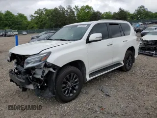 2021 Lexus GX 460 Premium with VIN JTJAM7BX9M5273116, listed as a Copart auction lot 58846505 with 54,757 mi miles and Clean title. Bid and sale history available at DreamBid. Image 1.