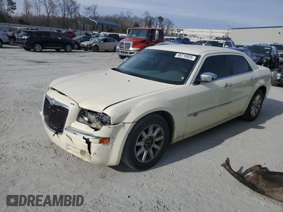 2010 Chrysler 300 C Hemi with VIN 2C3CA6CT1AH145259, listed as a Copart auction lot 45710925 with 230,830 mi miles and Salvage Title. Bid and sale history available at carsss.com. Image 1.