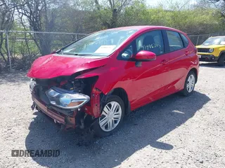 2019 Honda Fit LX with VIN 3HGGK5H45KM744420, listed as a IAAI auction lot 41986307 with 18,285 mi miles. Bid and sale history available at carsss.com. Image 2.