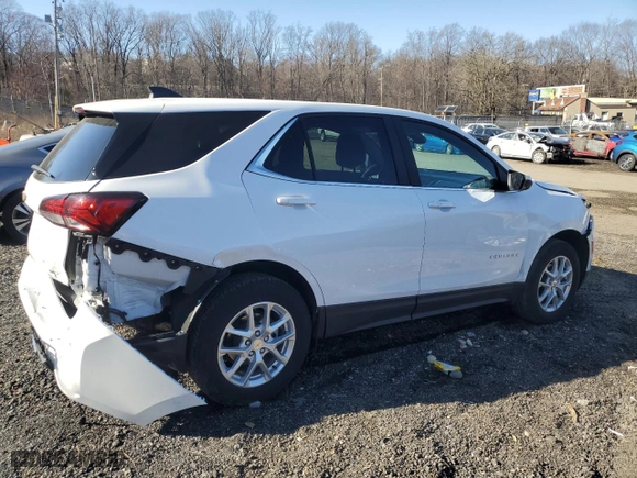 2024 Chevrolet Equinox LT with VIN 3GNAXUEG2RL226917, listed as a Copart auction lot 49223835 with 31,121 mi miles and Non Repairable. Bid and sale history available at carsss.com. Image 3.
