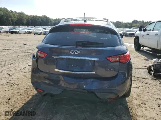 2010 Infiniti FX35 with VIN JN8AS1MW3AM851744, listed as a Copart auction lot 71165354 with 247,174 mi miles and Salvage Title. Bid and sale history available at carsss.com. Image 6.