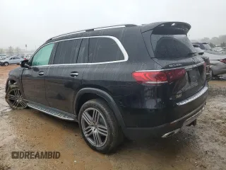 2021 Mercedes-Benz GLS 450 with VIN 4JGFF5KE0MA360668, listed as a Copart auction lot 81257914 with 33,939 mi miles and Salvage Title. Bid and sale history available at DreamBid. Image 2.