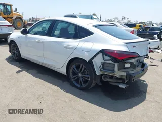 2024 Acura Integra Technology with VIN 19UDE4G77RA028884, listed as a IAAI auction lot 42444091 with 18,600 mi miles and . Bid and sale history available at DreamBid. Image 3.