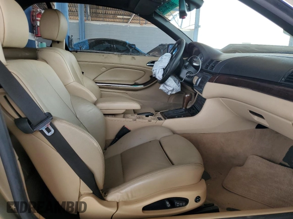 2005 BMW 3 Series 330Ci z VIN WBABW53415PL50736, wystawiony jako Copart lot #56798095 z przebiegiem 80 922 mil mil oraz Szkoda całkowita • Salvage title. Historia ofert i sprzedaży dostępna na DreamBid. Obrazek 8.