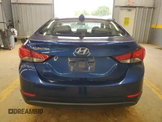 2016 Hyundai Elantra SE with VIN 5NPDH4AE1GH742917, listed as a Copart auction lot 60426485 with 129,078 mi miles and Salvage title. Bid and sale history available at DreamBid. Image 6.