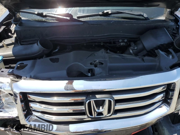 2014 Honda Pilot LX with VIN 5FNYF3H29EB026033, listed as a Copart auction lot 62529725 with 108,984 mi miles and Salvage title. Bid and sale history available at DreamBid. Image 12.