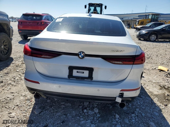 2022 BMW 2 Series 228i with VIN WBA53AK06N7K85279, listed as a Copart auction lot 46352765 with 46,582 mi miles and Clean Title. Bid and sale history available at carsss.com. Image 6.