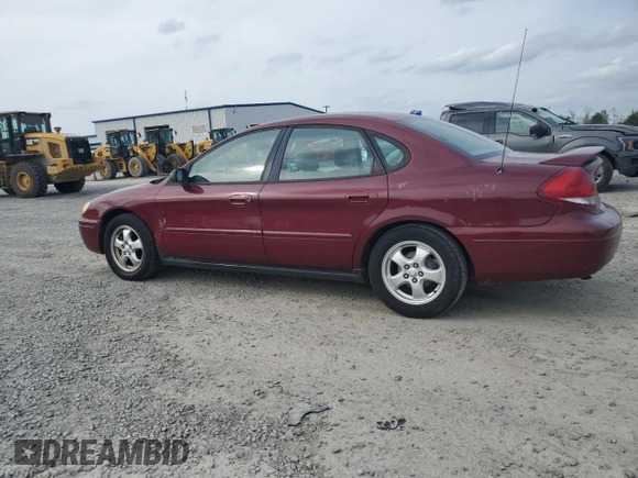 2005 Ford Taurus SE with VIN 1FAFP53205A282454, listed as a Copart auction lot 51052425 with 116,706 mi miles and Salvage Title. Bid and sale history available at carsss.com. Image 2.