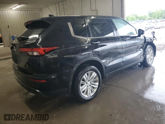 2024 Mitsubishi Outlander ES z VIN JA4J3UA84RZ074662, wystawiony jako Copart lot #55206415 z przebiegiem 17 170 mil mil oraz Czysty tytuł • Clean title. Historia ofert i sprzedaży dostępna na DreamBid. Obrazek 3.