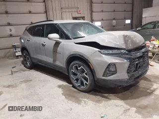 2021 Chevrolet Blazer RS z VIN 3GNKBKRS4MS511445, wystawiony jako IAAI lot #41376452 z przebiegiem 34 843 mil mil oraz . Historia ofert i sprzedaży dostępna na DreamBid. Obrazek 1.