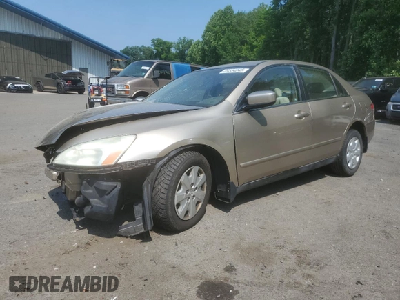 2003 Honda Accord LX with VIN 1HGCM56353A145969, listed as a Copart auction lot 59554045 with 149,041 mi miles and Salvage title. Bid and sale history available at DreamBid. Image 1.