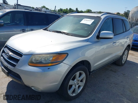 2007 Hyundai Santa Fe SE with VIN 5NMSH73E27H009083, listed as a IAAI auction lot 42464437 with 192,499 mi miles and . Bid and sale history available at DreamBid. Image 2.