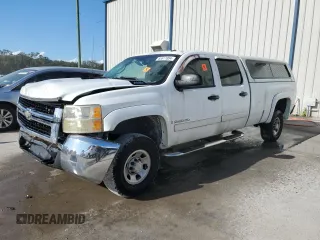 2007 Chevrolet Silverado 3500HD SRW LT w/1LT with VIN 1GCHK33687F511154, listed as a Copart auction lot 85511884 with 158,564 mi miles and Salvage Title. Bid and sale history available at carsss.com. Image 1.