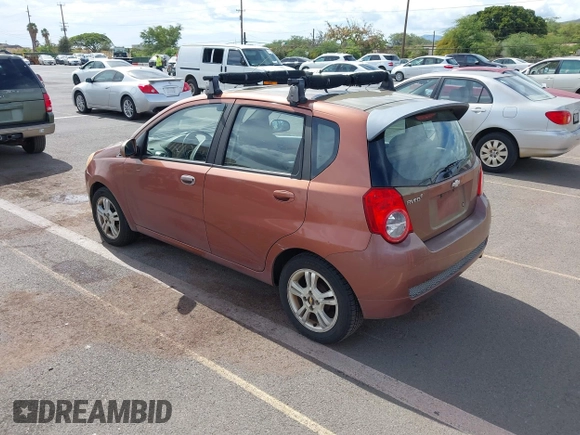 2011 Chevrolet Aveo 2LT with VIN KL1TG6DE9BB256444, listed as a IAAI auction lot 42576944 with 100,501 mi miles and . Bid and sale history available at DreamBid. Image 3.
