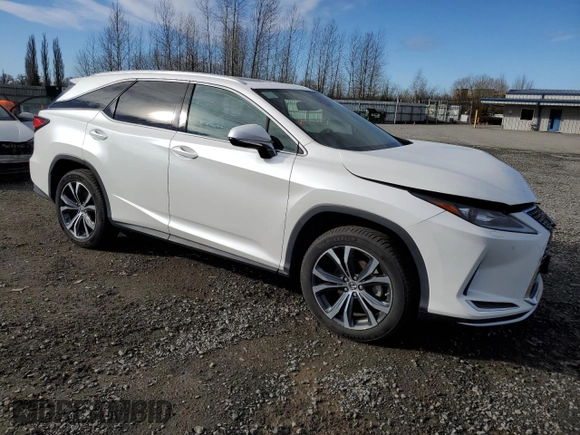 2021 Lexus RX with VIN JTJHZKFA5M2033300, listed as a Copart auction lot 47238435 with 61,452 mi miles and Salvage Title. Bid and sale history available at carsss.com. Image 4.