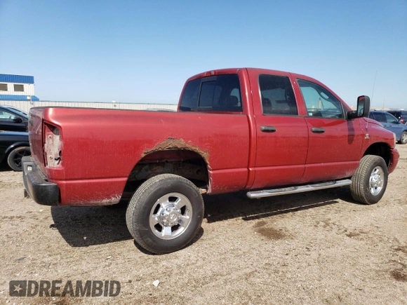 2006 Dodge Ram 2500 SLT with VIN 1D7KS28C96J138545, listed as a Copart auction lot 69767564 with 240,529 mi miles and Salvage Title. Bid and sale history available at carsss.com. Image 3.