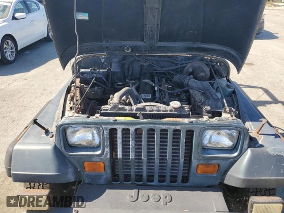 1994 Jeep Wrangler with VIN 1J4FY29S0RP422853, listed as a Copart auction lot 74611684 with 172,177 mi miles and Salvage Title. Bid and sale history available at carsss.com. Image 11.