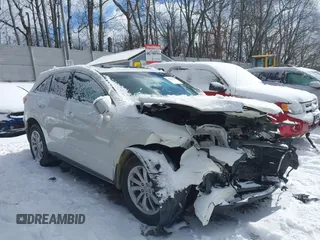 2018 Acura RDX w/Technology Pkg with VIN 5J8TB4H5XJL009580, listed as a IAAI auction lot 41592237 with 1 mi miles. Bid and sale history available at carsss.com. Image 1.