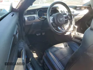 2023 Ford Mustang GT Premium with VIN 1FATP8FF3P5102205, listed as a Copart auction lot 76253414 with 15,474 mi miles and Salvage title. Bid and sale history available at DreamBid. Image 8.