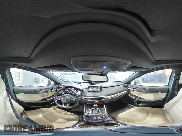 2017 Mazda CX-9 Grand Touring with VIN JM3TCADY9H0135314, listed as a Copart auction lot 45103505 with 133,185 mi miles and Salvage title. Bid and sale history available at DreamBid. Image 14.