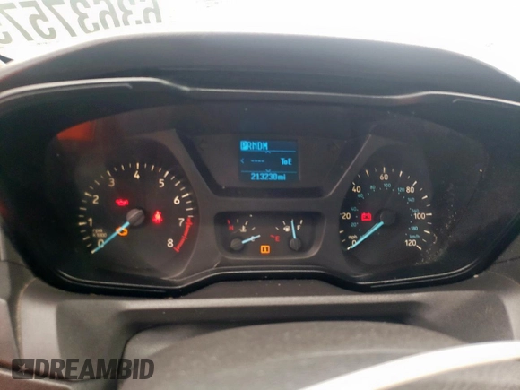 2016 Ford Transit Cargo with VIN 1FTYR1ZM7GKA69898, listed as a Copart auction lot 63637575 with 213,230 mi miles and Salvage title. Bid and sale history available at DreamBid. Image 9.