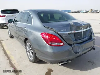 2017 Mercedes-Benz C-Class C 300 with VIN 55SWF4JB1HU188040, listed as a IAAI auction lot 41654296 with 174,050 mi miles. Bid and sale history available at carsss.com. Image 3.