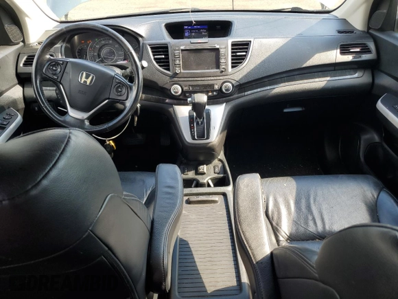 2012 Honda CR-V EX-L with VIN JHLRM4H74CC015644, listed as a Copart auction lot 63057475 with 222,347 mi miles and Salvage title. Bid and sale history available at DreamBid. Image 8.