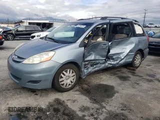 2010 Toyota Sienna CE with VIN 5TDKK4CC4AS334417, listed as a Copart auction lot 48796225 with 0 mi miles and Salvage Title. Bid and sale history available at carsss.com. Image 1.