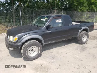 2002 Toyota Tacoma z VIN 5TEWM72N72Z059033, wystawiony jako Copart lot #60159765 z przebiegiem 209 816 mil mil oraz Czysty tytuł • Clean title. Historia ofert i sprzedaży dostępna na DreamBid. Obrazek 1.