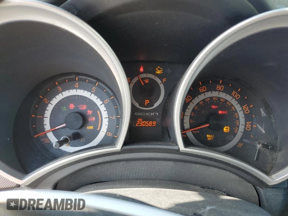 2014 Scion tC with VIN JTKJF5C76E3074921, listed as a Copart auction lot 43088455 with 230,589 mi miles and Salvage Title. Bid and sale history available at carsss.com. Image 9.