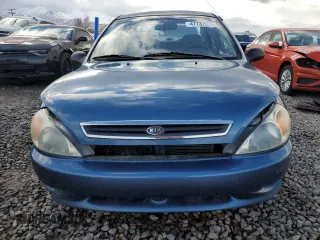 2002 Kia Rio with VIN KNADC123726182945, listed as a Copart auction lot 47737955 with 19,622 mi miles and Salvage Title. Bid and sale history available at carsss.com. Image 5.